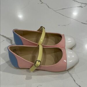 Janie and Jack Colorful Kids Mary Jane Shoes